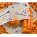 18-23gsm Uncoated MG White Mcdonald's Sandwich Food Packaging Paper